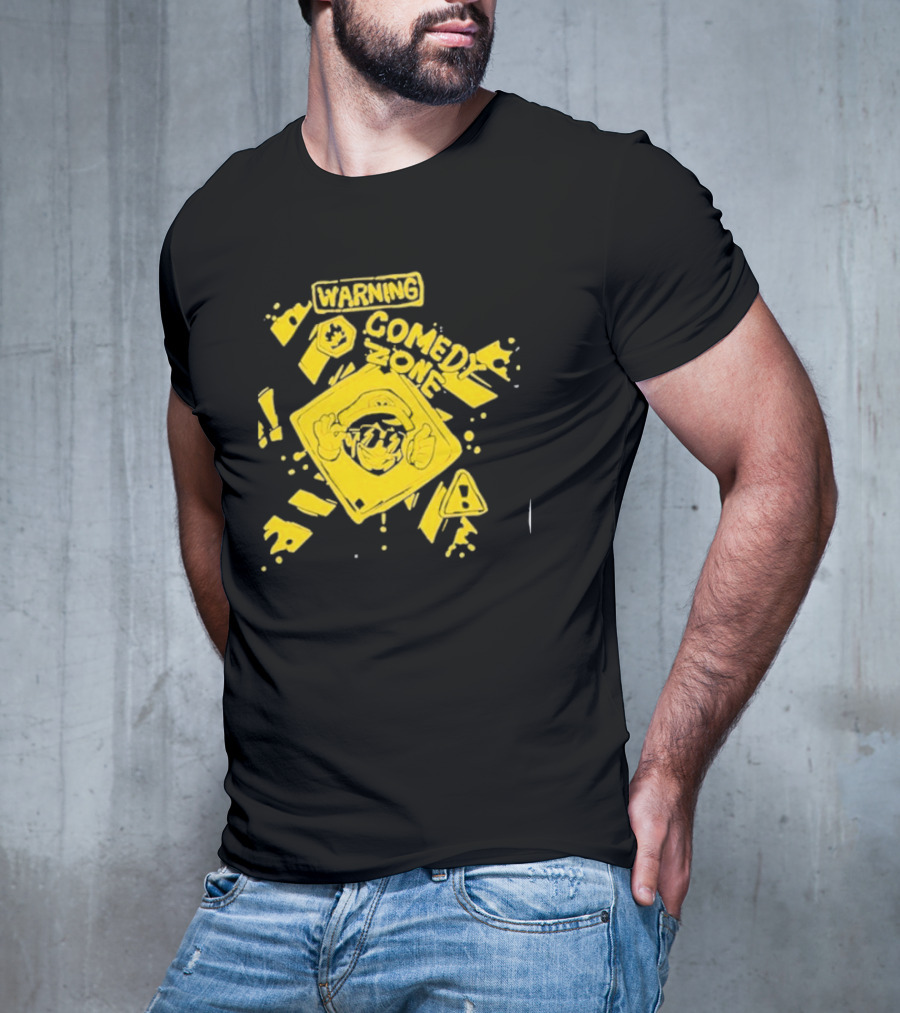 Warning SMG4 Comedy Zone T-Shirt