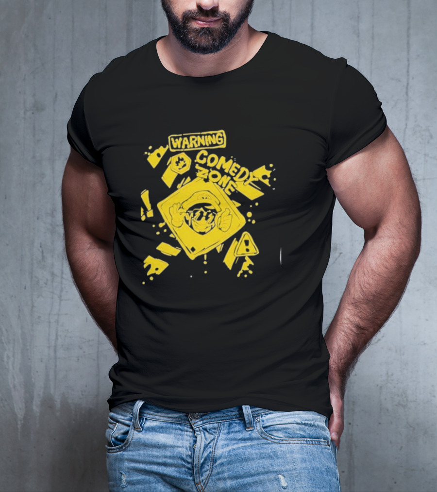 Warning SMG4 Comedy Zone T-Shirt