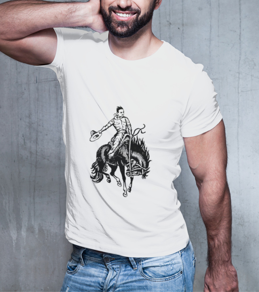 Zac Brown Band Rodeo Cowboy Rope Tie Up T-Shirt