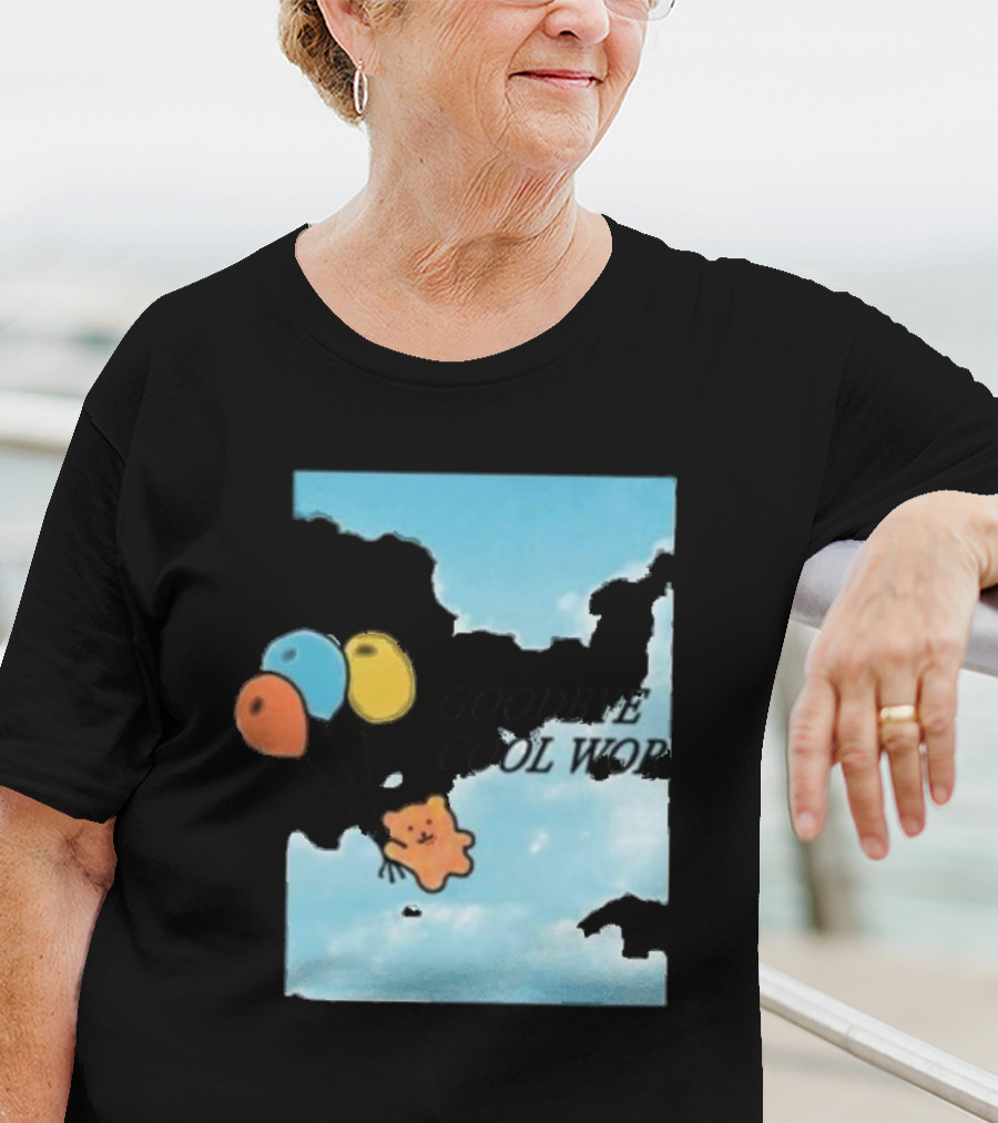 Goodbye Cool World Cloudy Balloon Adventure T-Shirt