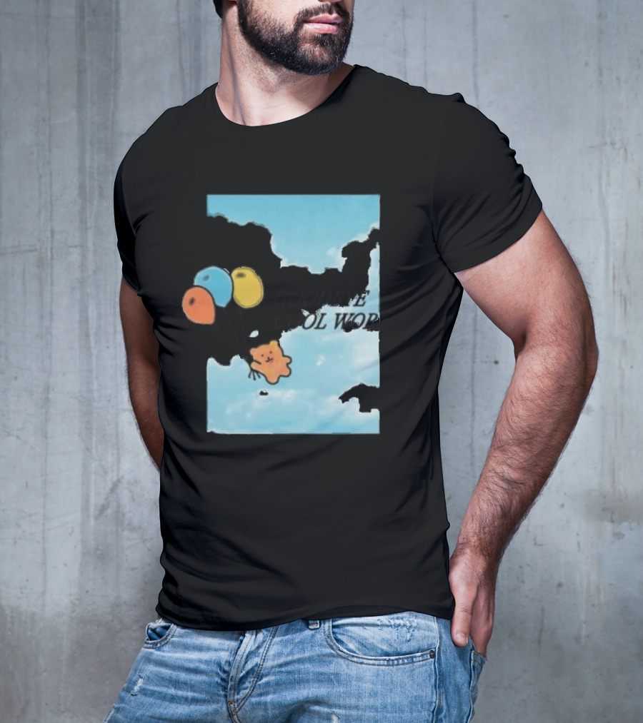 Goodbye Cool World Cloudy Balloon Adventure T-Shirt