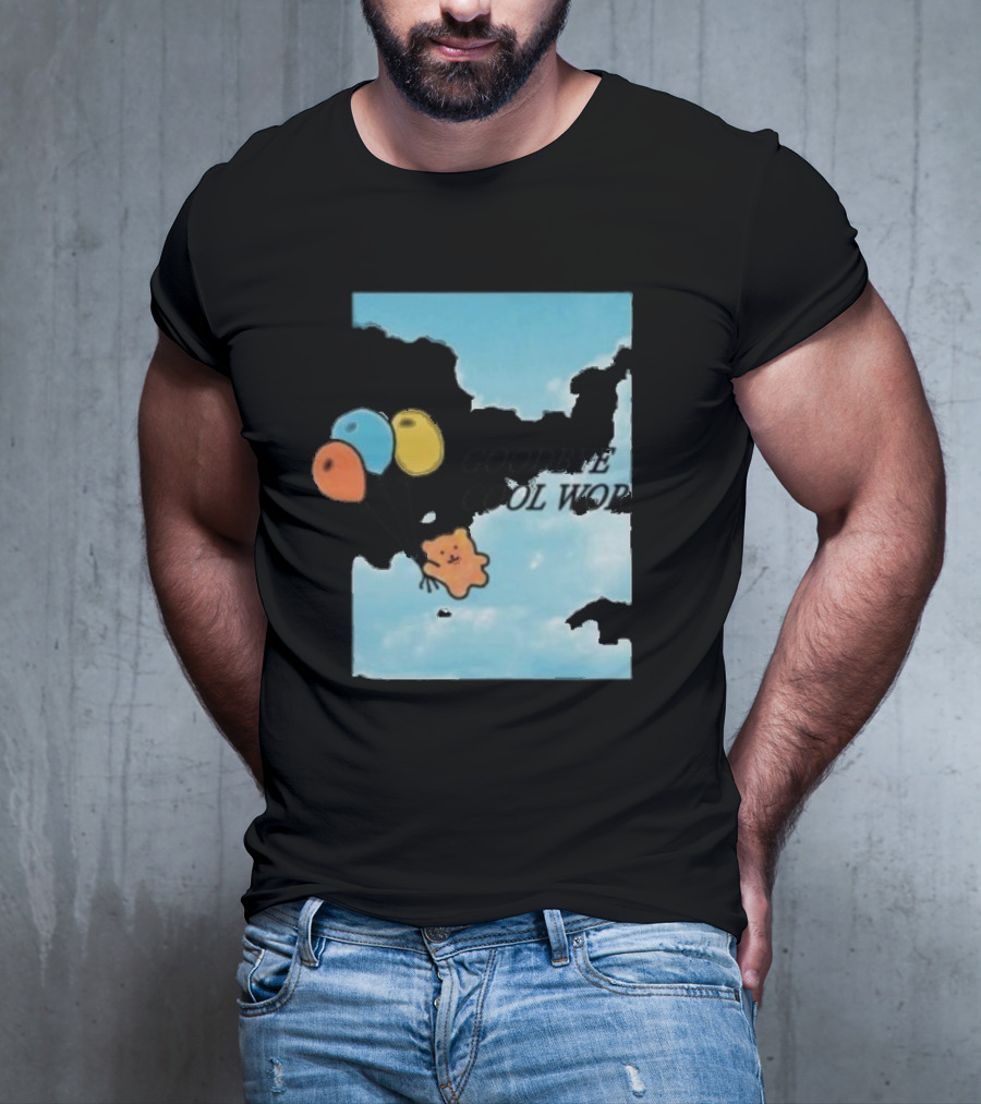 Goodbye Cool World Cloudy Balloon Adventure T-Shirt
