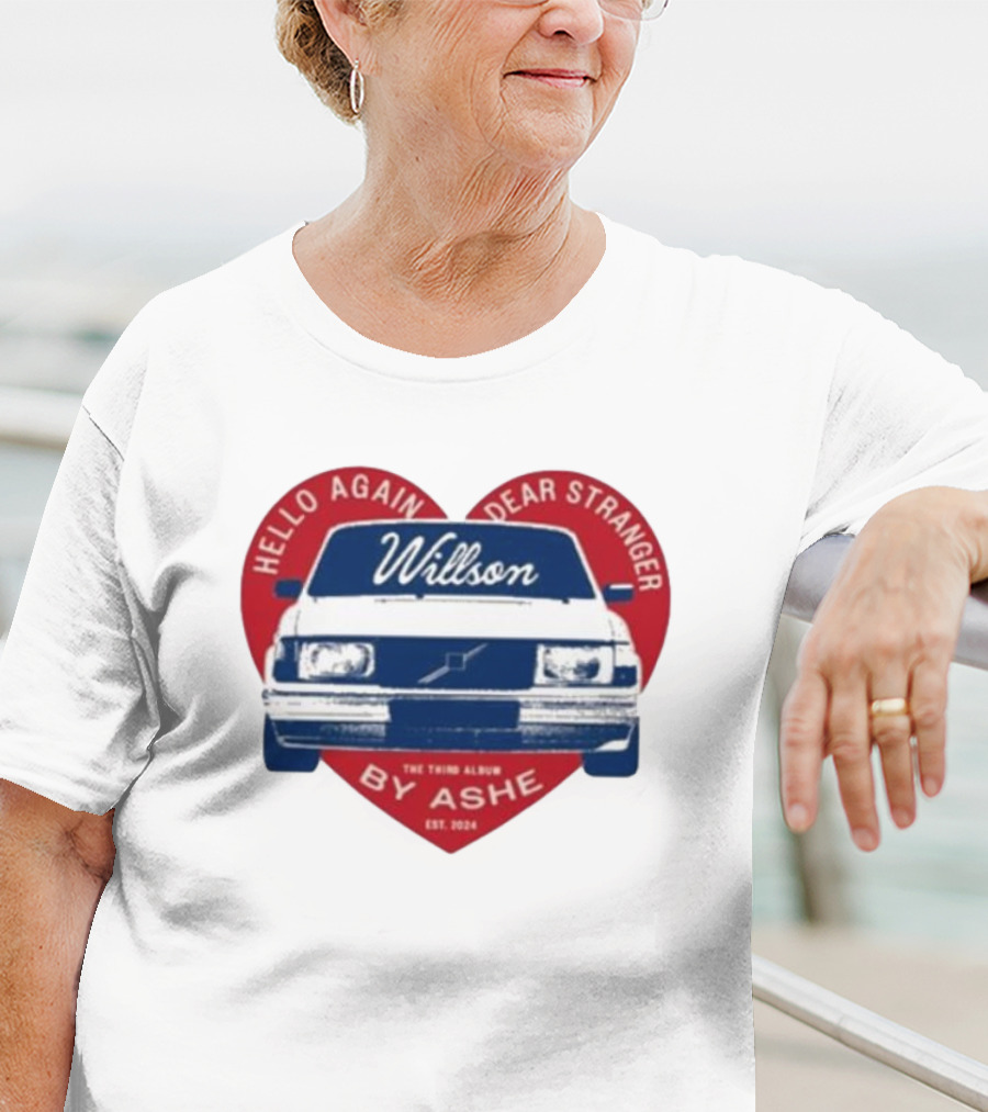 Hello Again Dear Stranger Willson Car The Third Album By Ashe Est. T-Shirt