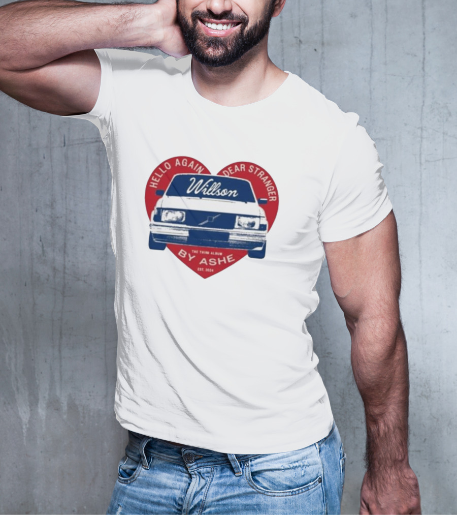 Hello Again Dear Stranger Willson Car The Third Album By Ashe Est. T-Shirt
