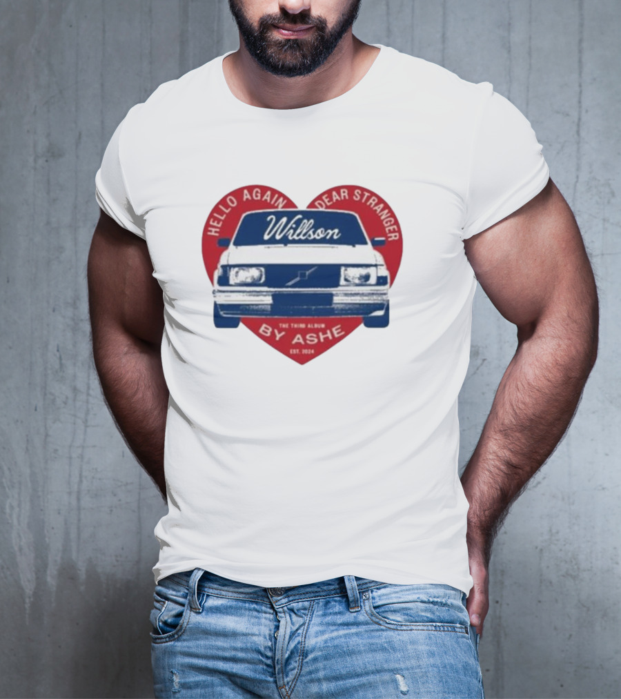 Hello Again Dear Stranger Willson Car The Third Album By Ashe Est. T-Shirt