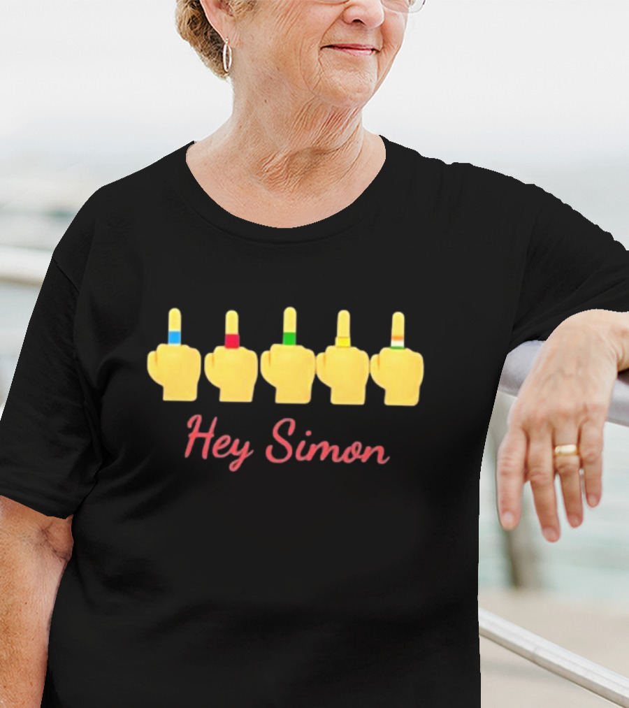 Hey Simon Finger Gesture Toy Color Sequence T-Shirt