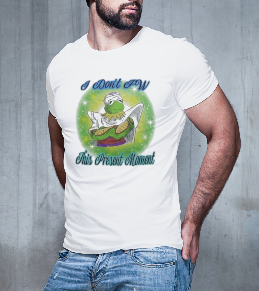 I Don't Fw This Present Moment Kermit Piccolo Fusion T-Shirt