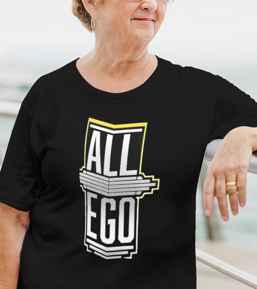Ethan Page All Ego Stacked Text T-Shirt