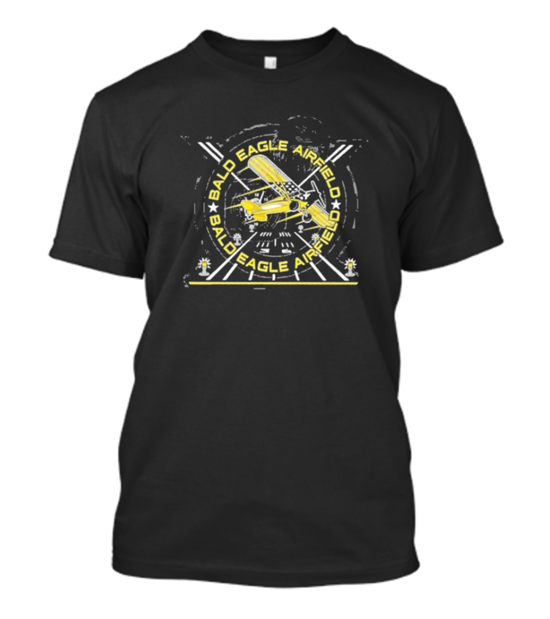 Bald Eagle Airfield Cleetus McFarland Airplane T-Shirt