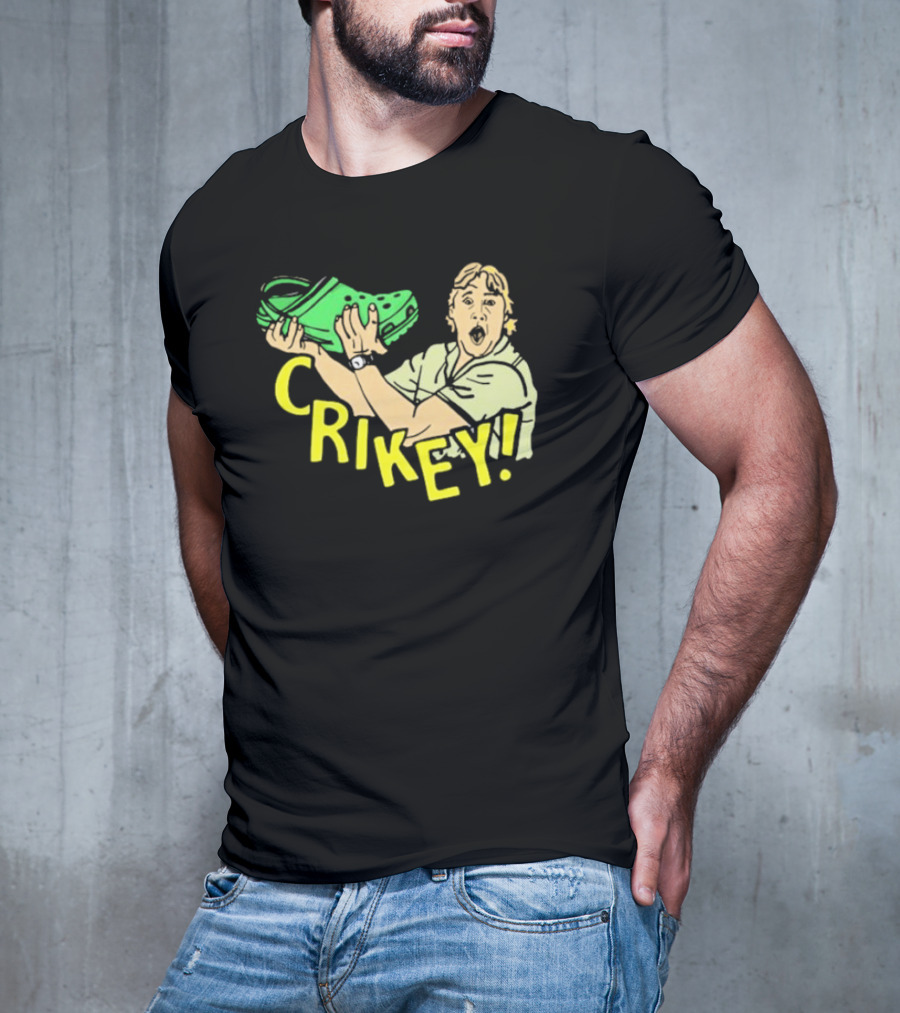 Crikey Crocs Hunter Surprise Enthusiasm T-Shirt