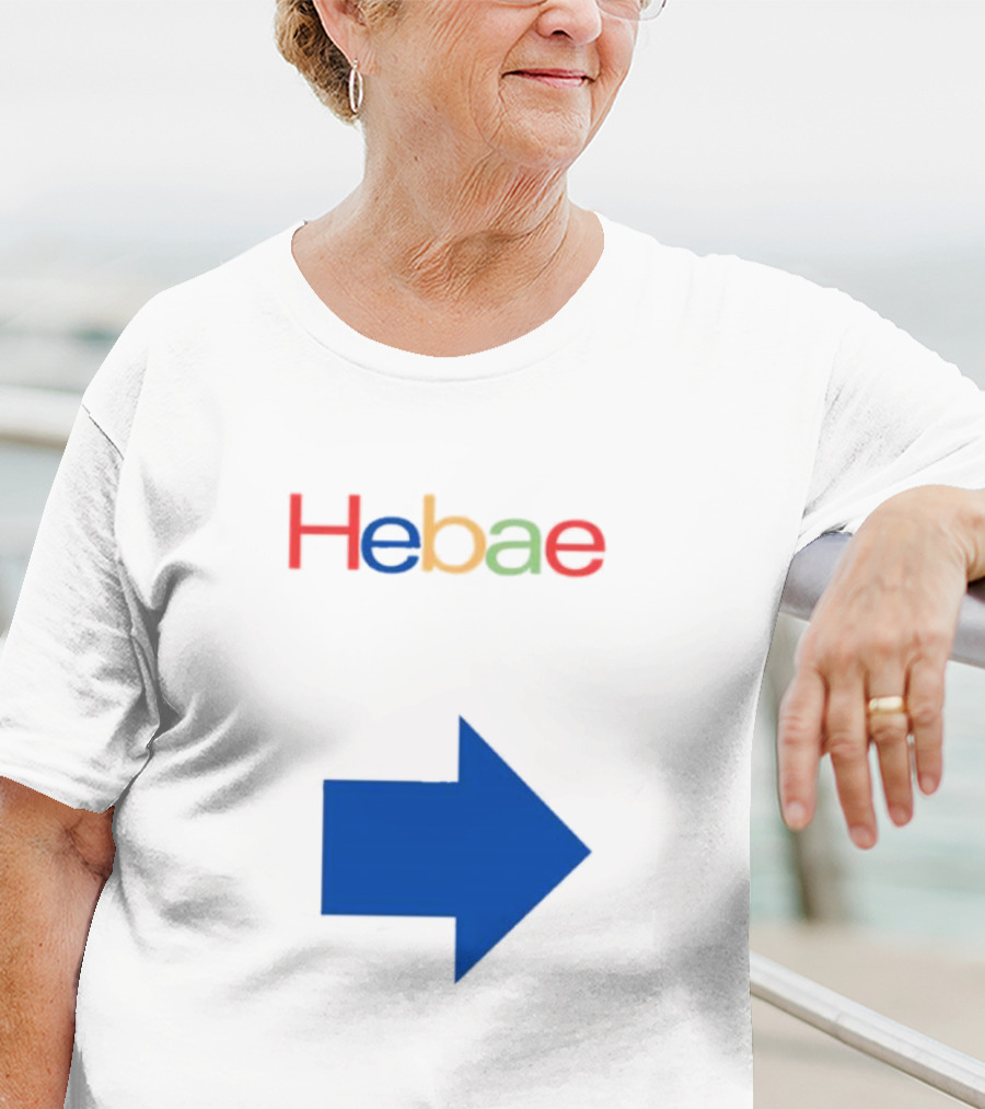 Cursed Couple’s Hebae Shebae Google Arrow T-Shirt