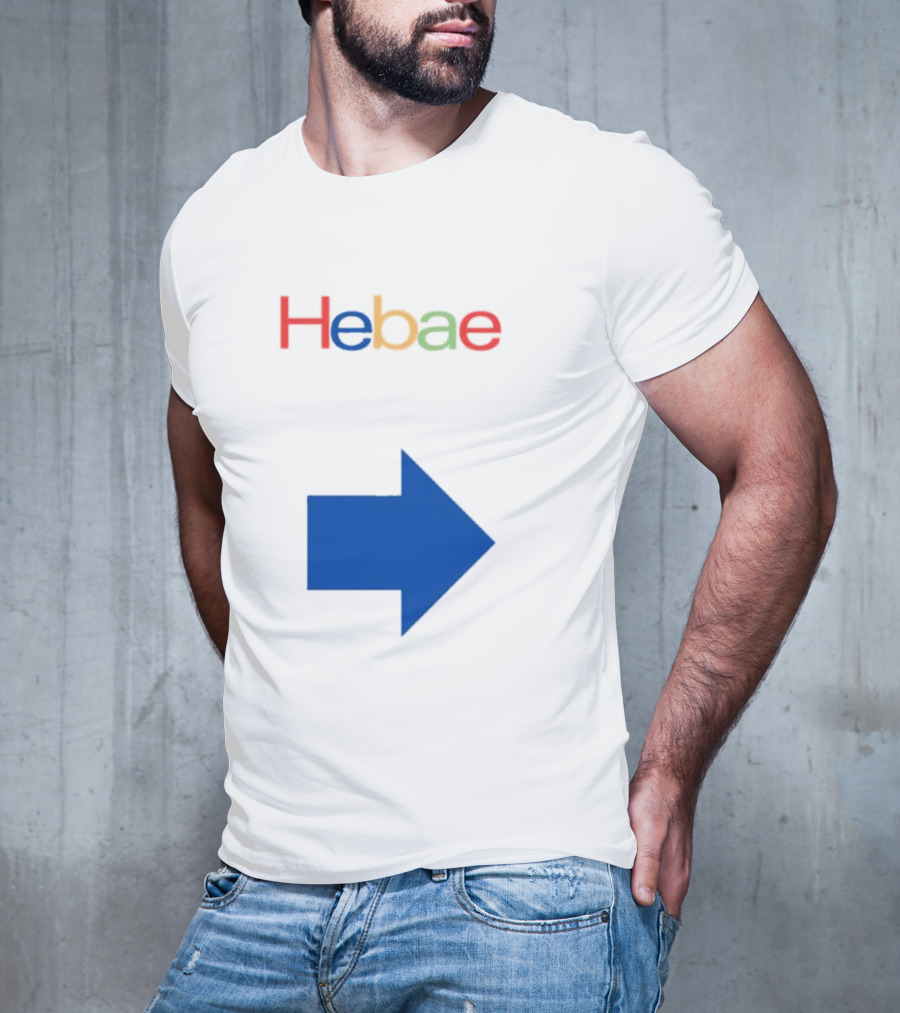 Cursed Couple’s Hebae Shebae Google Arrow T-Shirt