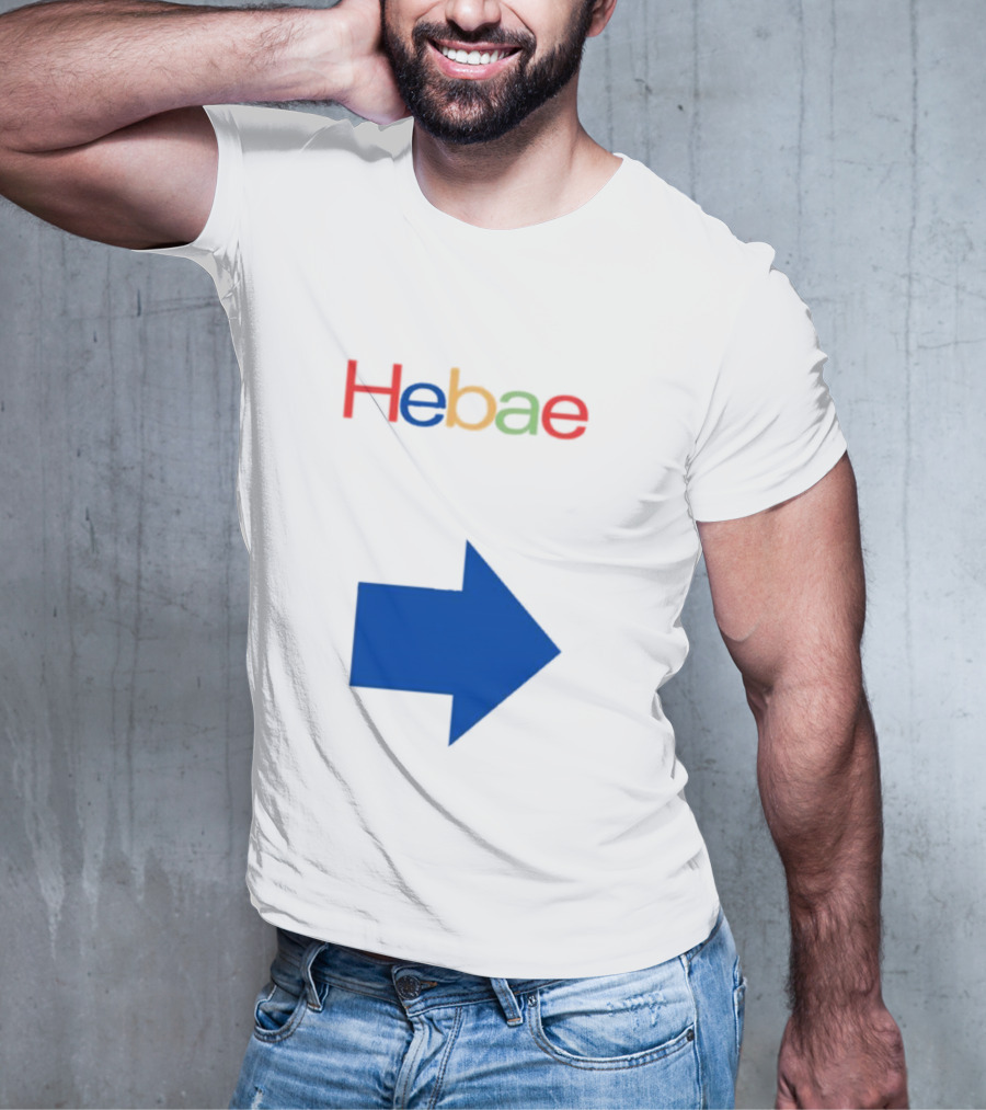Cursed Couple’s Hebae Shebae Google Arrow T-Shirt