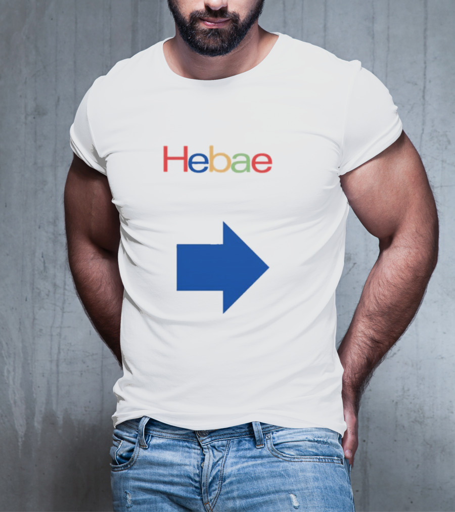 Cursed Couple’s Hebae Shebae Google Arrow T-Shirt