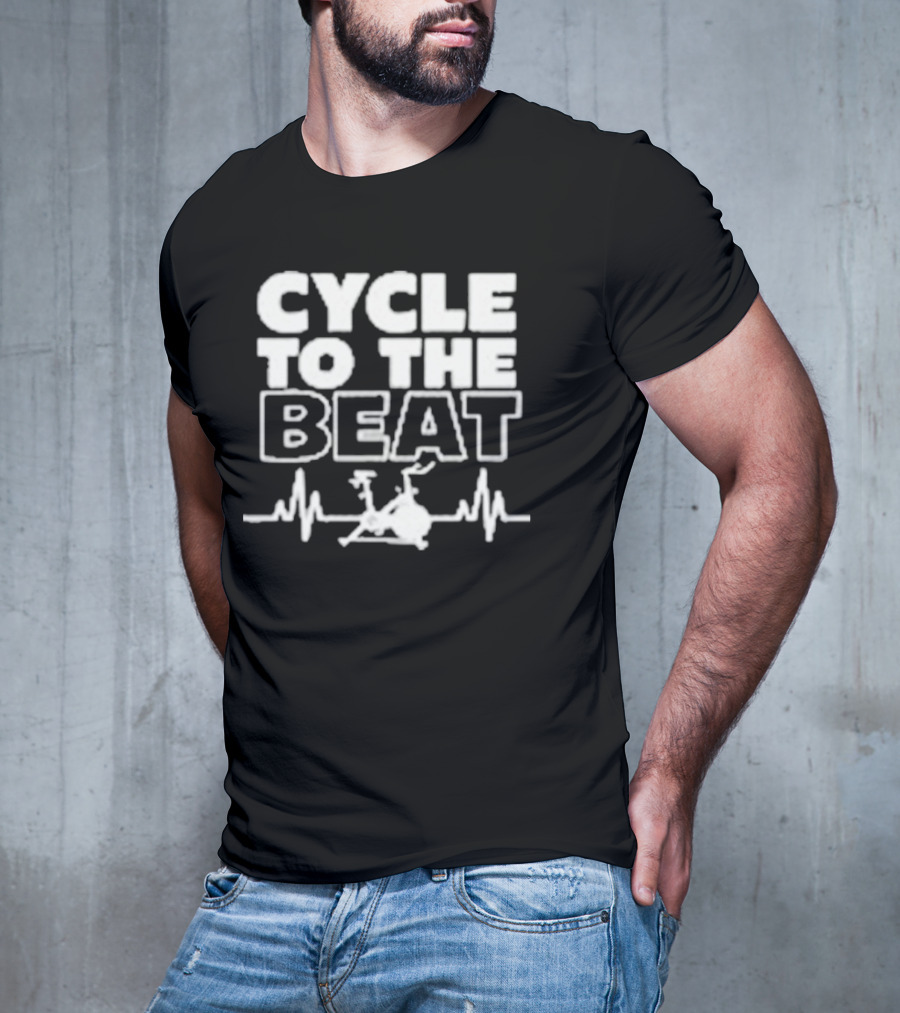 Cycle To The Beat Cardio Rhythm Exercise Bike T-Shirt