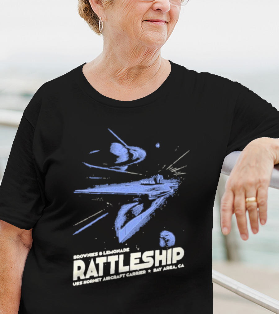 Brownies And Lemonade Rattleship USS Hornet Aircraft Carrier Bay Area CA T-Shirt