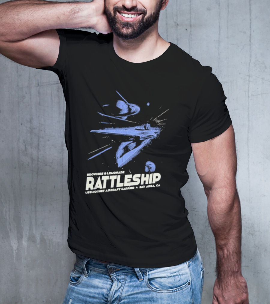 Brownies And Lemonade Rattleship USS Hornet Aircraft Carrier Bay Area CA T-Shirt