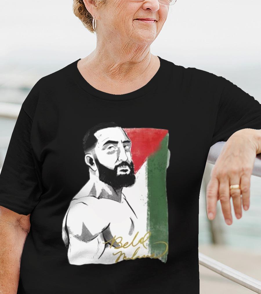 Remember The Name Belal Muhammad Palestinian Flag T-Shirt