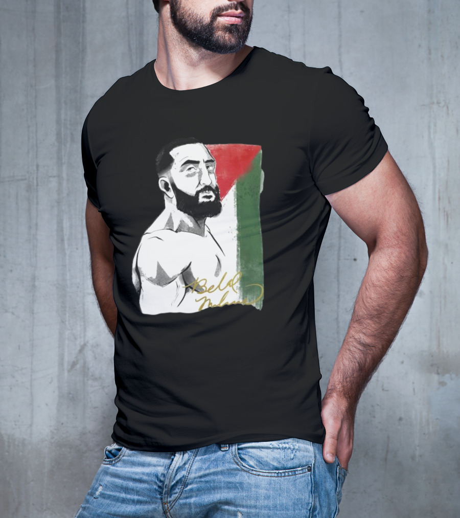 Remember The Name Belal Muhammad Palestinian Flag T-Shirt