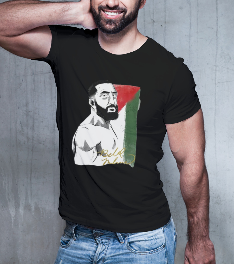 Remember The Name Belal Muhammad Palestinian Flag T-Shirt