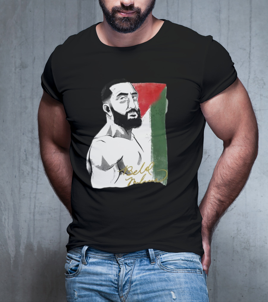 Remember The Name Belal Muhammad Palestinian Flag T-Shirt