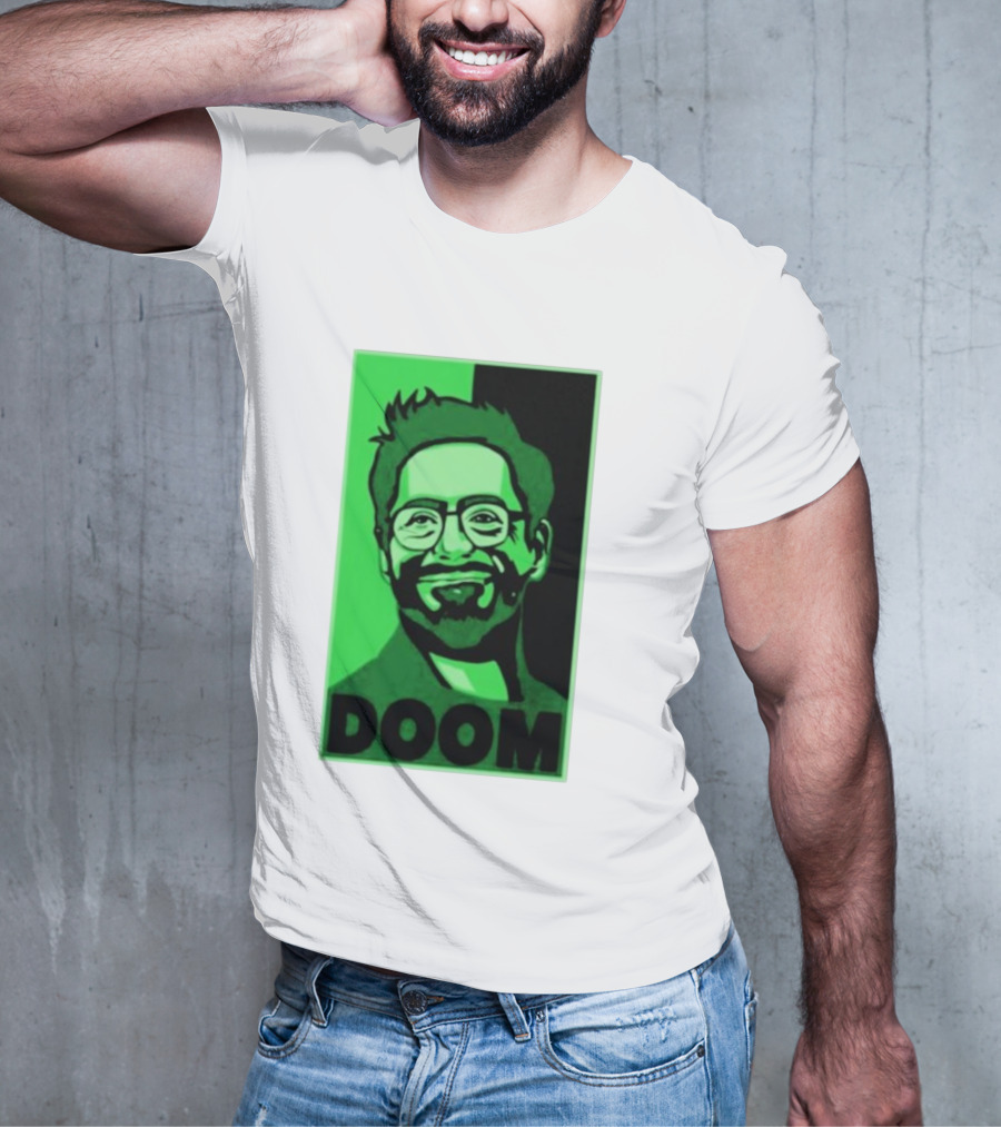 Screencrush Robert Downey Jr Doom T-Shirt