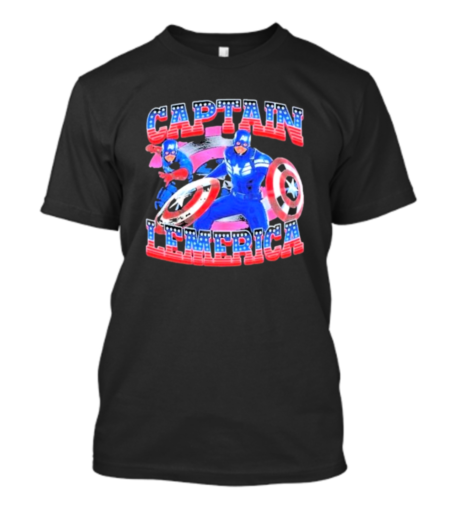 Captain Lemerica Lebron James Captain America T-Shirt