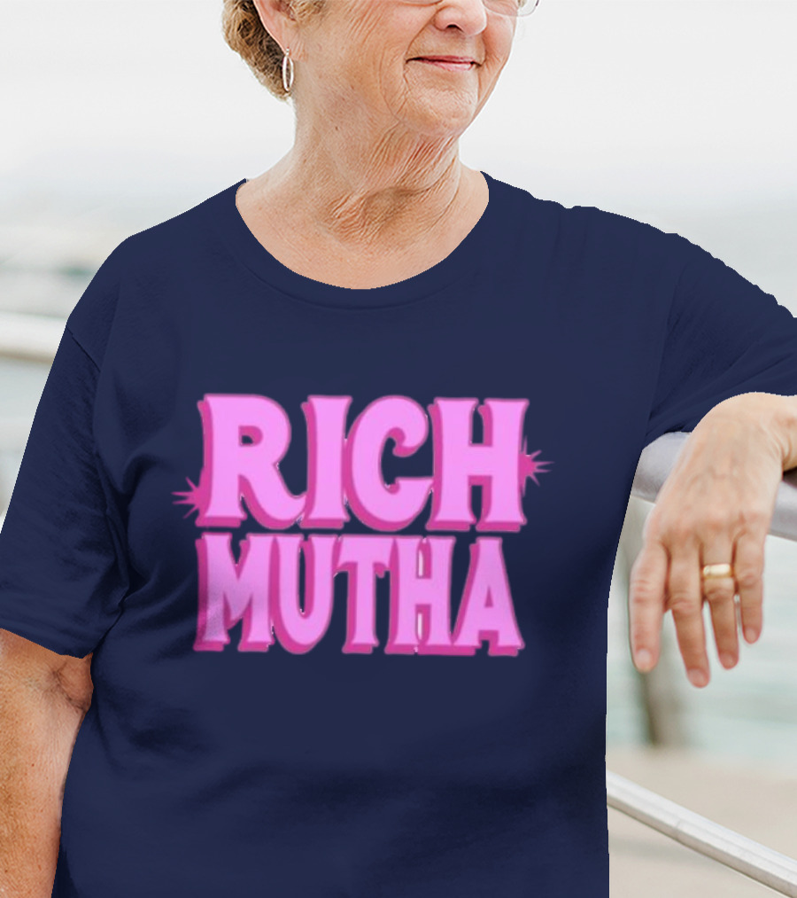 Monaleo Rich Mutha Pink T-Shirt