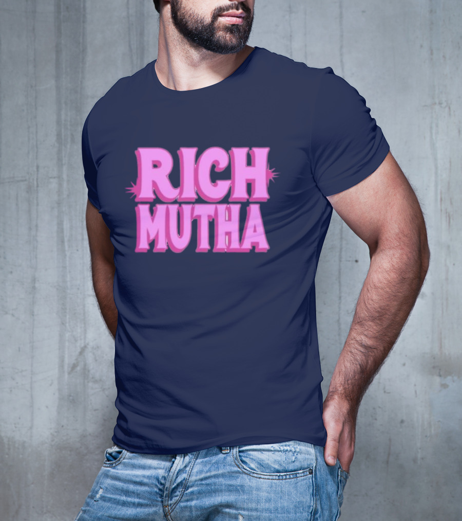 Monaleo Rich Mutha Pink T-Shirt