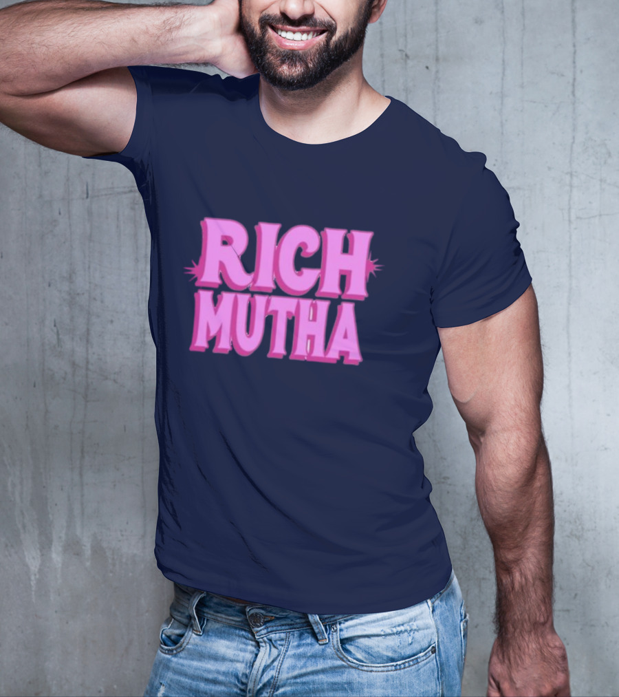 Monaleo Rich Mutha Pink T-Shirt