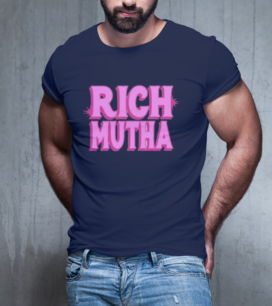 Monaleo Rich Mutha Pink T-Shirt