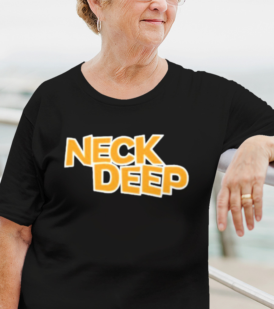 Neck Deep Text T-Shirt
