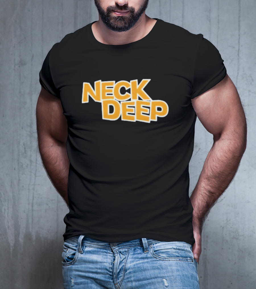 Neck Deep Text T-Shirt
