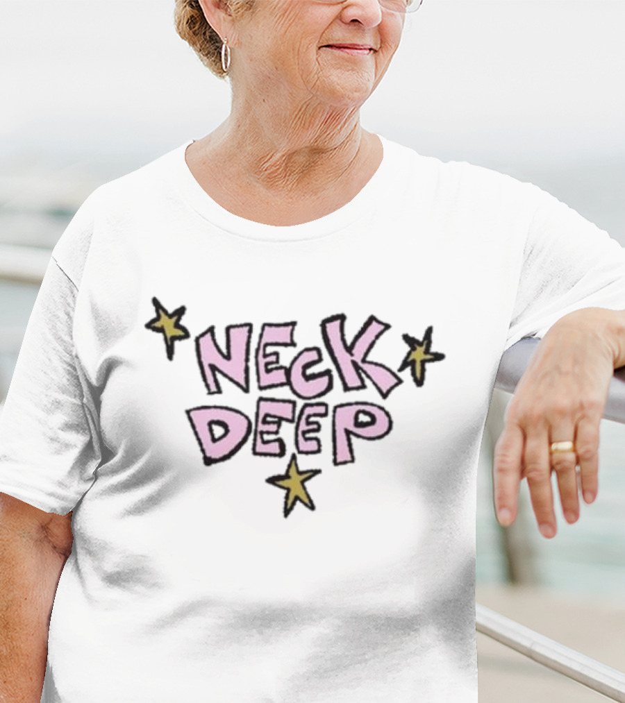 Neck Deep Stars Vintage Style T-Shirt