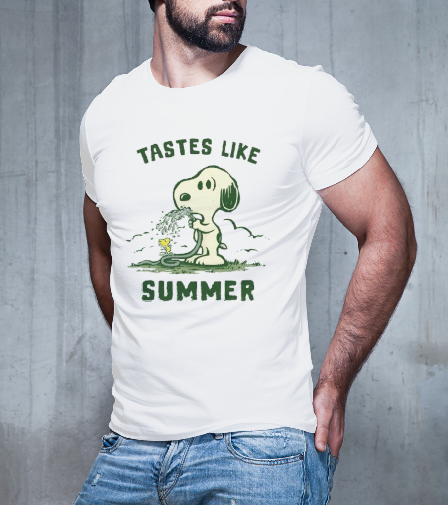 Tastes Like Summer Snoopy And Woodstock Peanuts T-Shirt