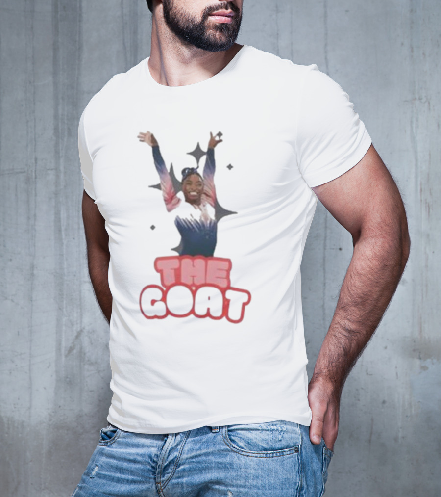 Simone Biles Team USA Gymnastics The GOAT T-Shirt