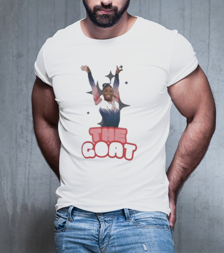 Simone Biles Team USA Gymnastics The GOAT T-Shirt