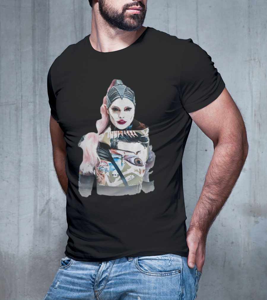 SKYND Catch Me If You Can Eerie Surrealist Portrait With Distinctive Mask And Eye T-Shirt