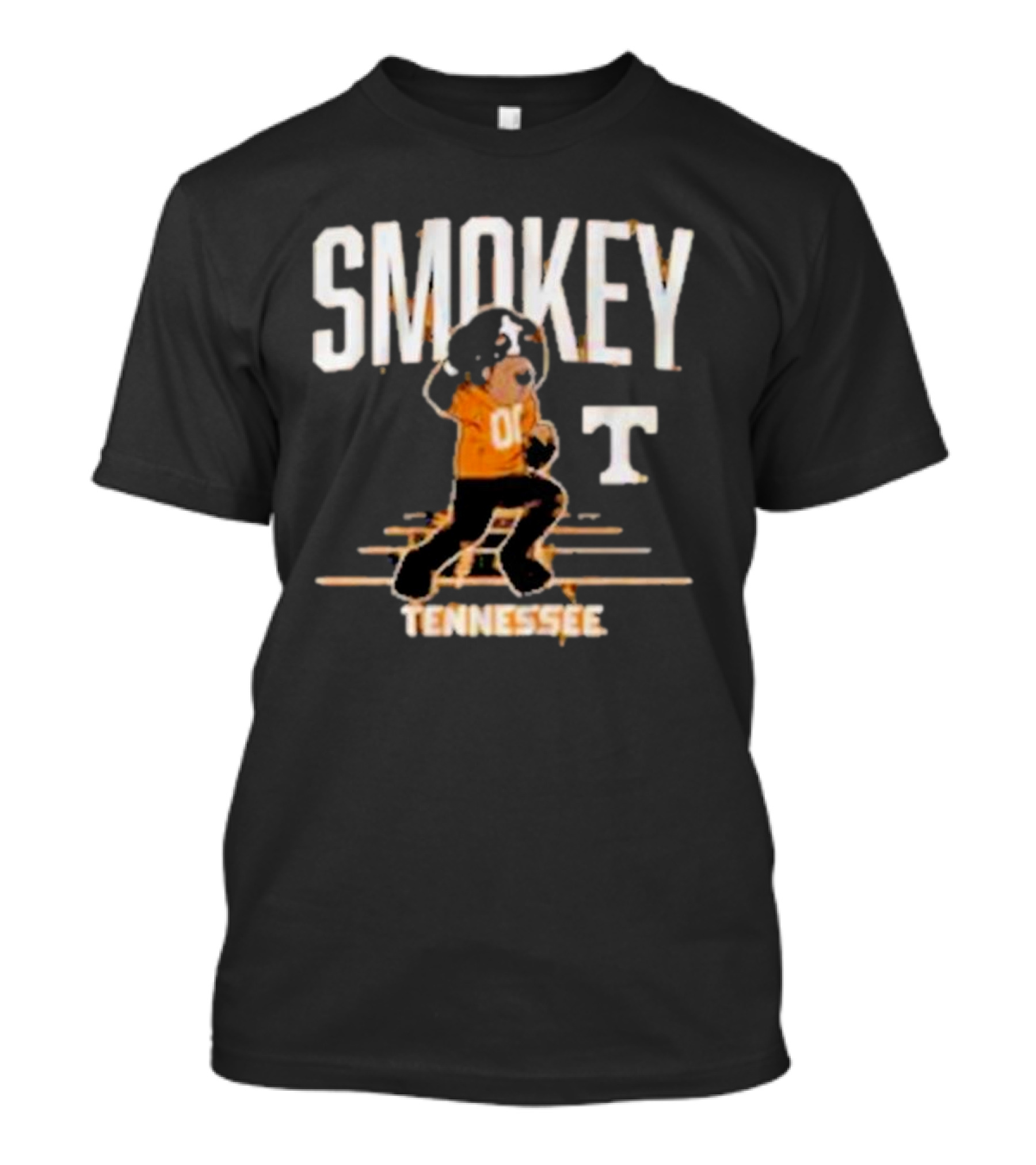 Tennessee Vols Smokey Mascot Football T T-Shirt