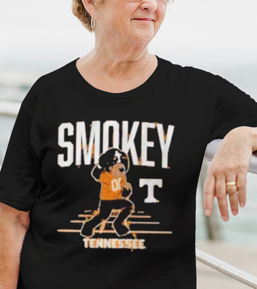 Tennessee Vols Smokey Mascot Football T T-Shirt