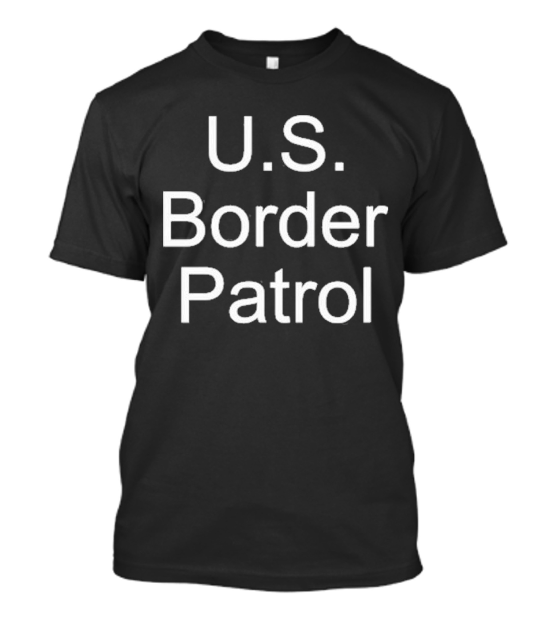 Michael Harriot U.S. Border Patrol Text T-Shirt