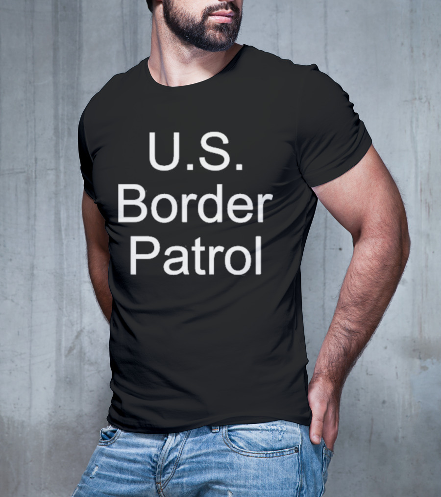 Michael Harriot U.S. Border Patrol Text T-Shirt
