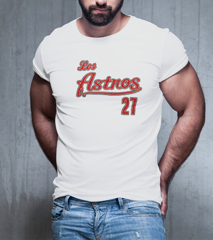 Jose Altuve Los Astros 27 Jersey Giveaway T-Shirt