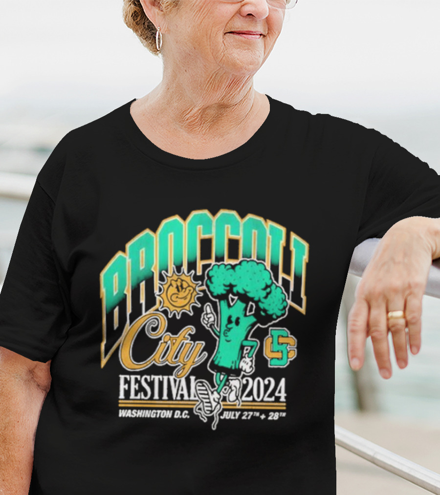 Broccoli City Festival Washington D.C. July 27-28 T-Shirt