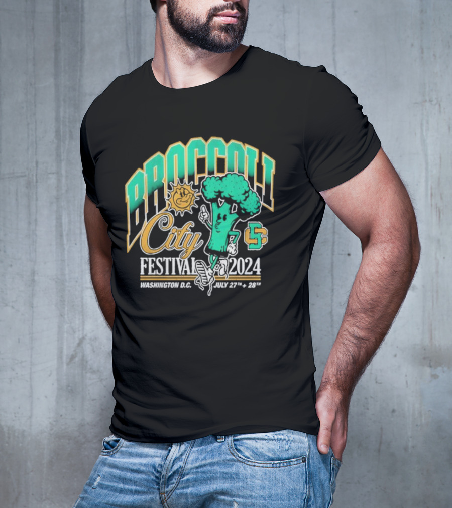 Broccoli City Festival Washington D.C. July 27-28 T-Shirt