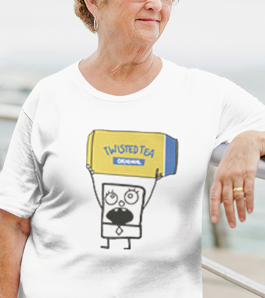 Twisted Tea Original DoodleBob Mashup T-Shirt
