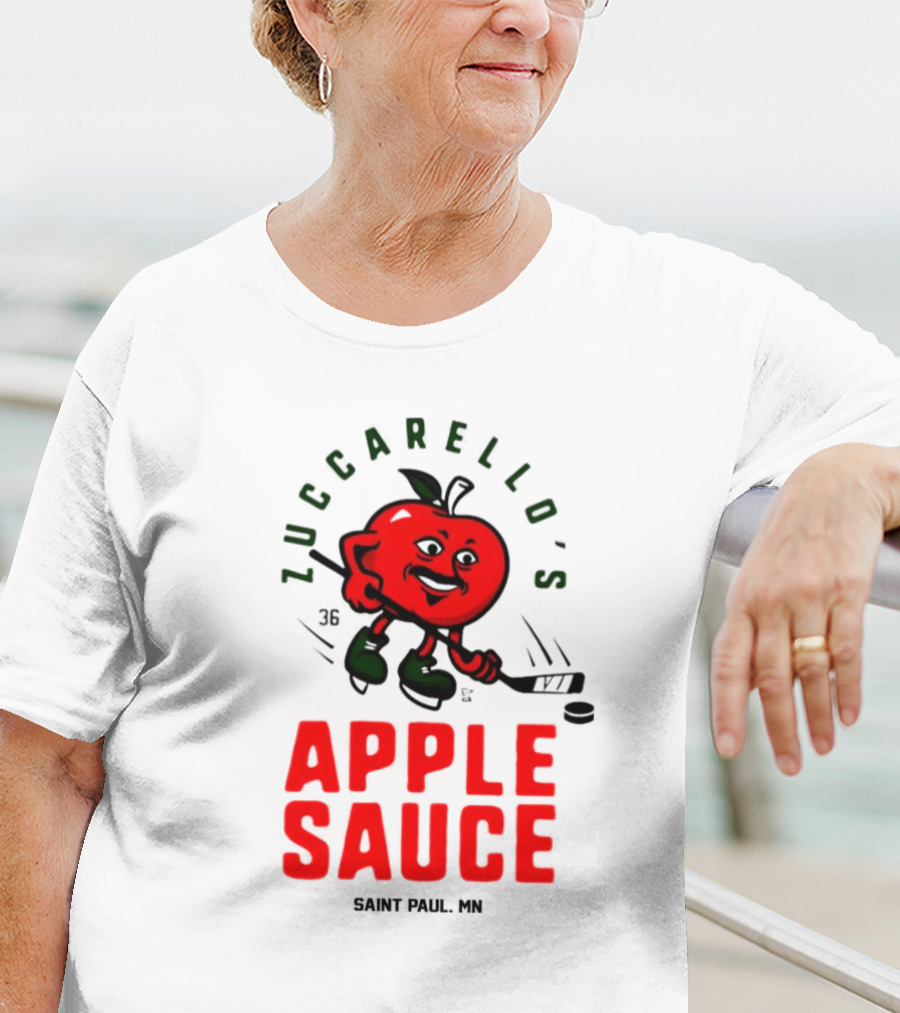 Zuccarello's Applesauce Hockey Saint Paul MN T-Shirt