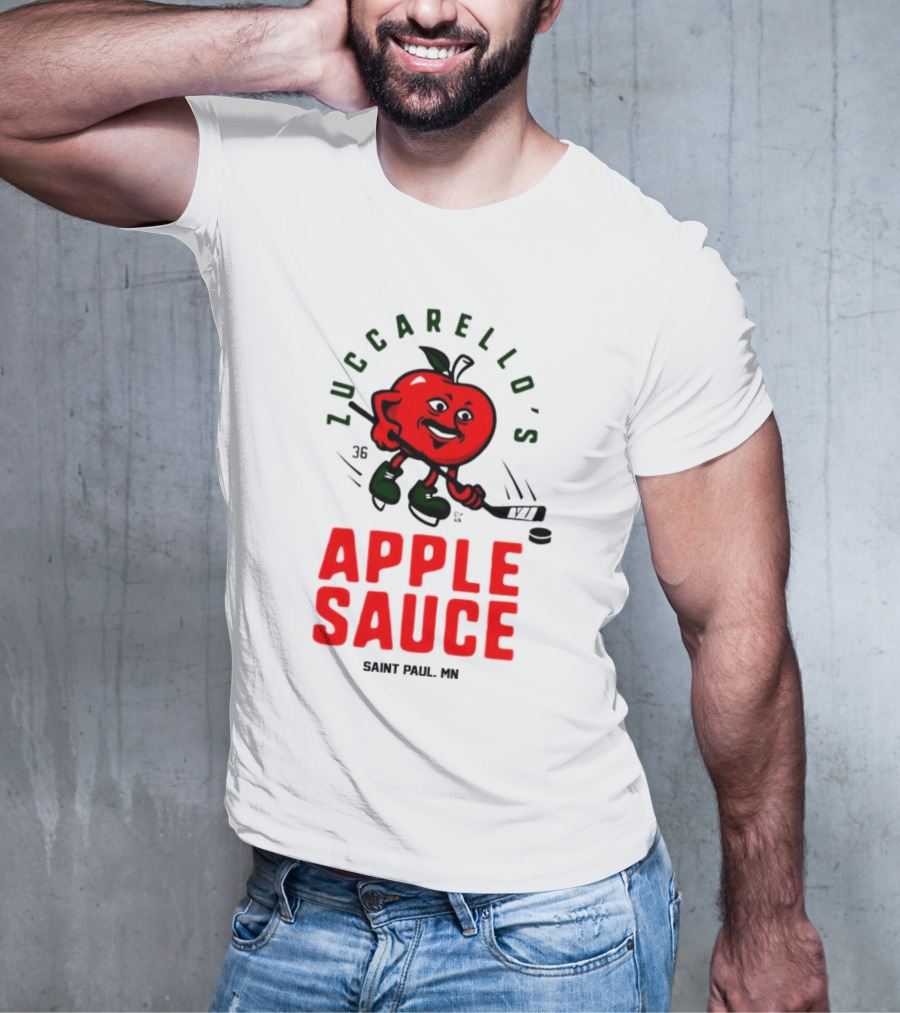 Zuccarello's Applesauce Hockey Saint Paul MN T-Shirt