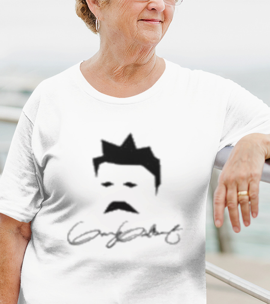 J1mmy Garys Signature Ivory Minimalist T-Shirt