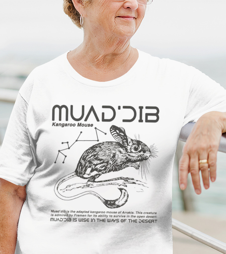 MUAD’DIB Kangaroo Mouse Arrakis Creature Wise In The Ways Of The Desert T-Shirt